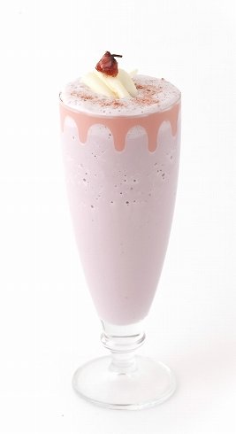 春の季節に愛らしいピンク色　「リンツ・ホワイトチョコレートサクラアイスドリンク」