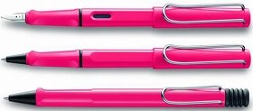 独ラミーを代表する筆記具「サファリ」　14年新色ネオンコーラルを発売