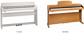 グランドピアノの弾き心地を再現した新型鍵盤など採用　ローランド、電子ピアノの入門モデル２機種を発売