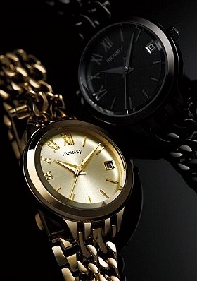 オリエント時計、moussyブランドから新作「ダブルチェーン」発売　アクセサリー感覚で気軽に着用