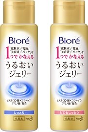 「ビオレ うるおいジェリー　しっとり」と「とてもしっとり」