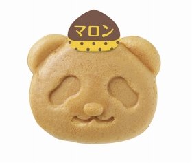 コージーコーナー上野店の「パンダ焼き」　秋限定はまろやかな甘みの「マロン」