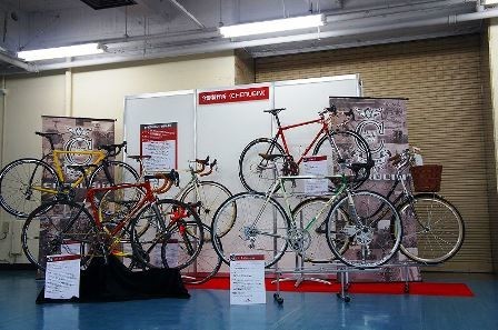 職人による手作り自転車が勢ぞろい　「2015ハンドメイドバイシクル展」