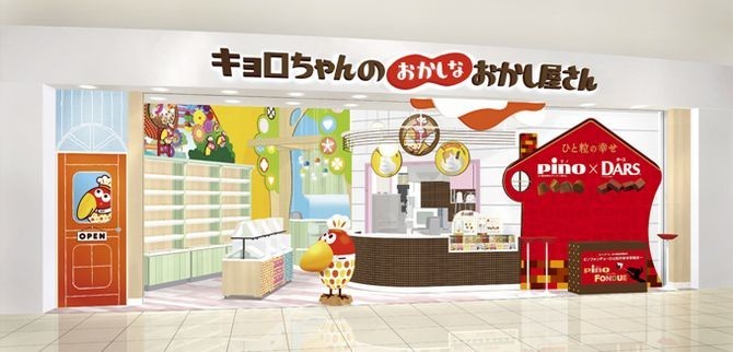 キョロちゃんのおかしなおかし屋さん お台場店