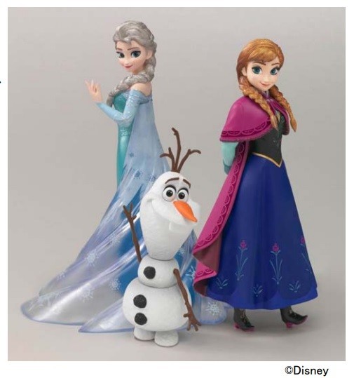 3体特別セット『フィギュアーツZERO　Frozen Special Box』
(C)Disney