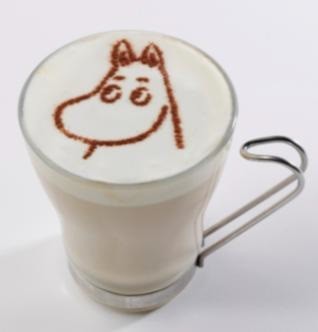 シルエットラテ 650円（税込）　（C）Moomin Characters