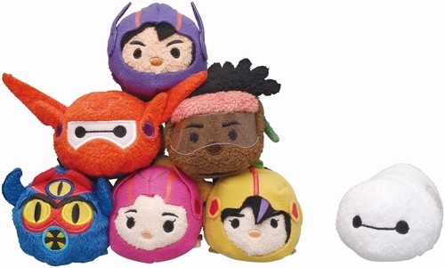 ぬいぐるみ「TSUM TSUM」にベイマックスが登場　全7種類を積み上げよう