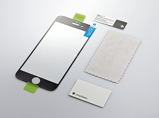 iPhone 6/6 Plusの曲面ガラス全体をフルカバー　保護フィルム「Frame Film Anti-glare」
