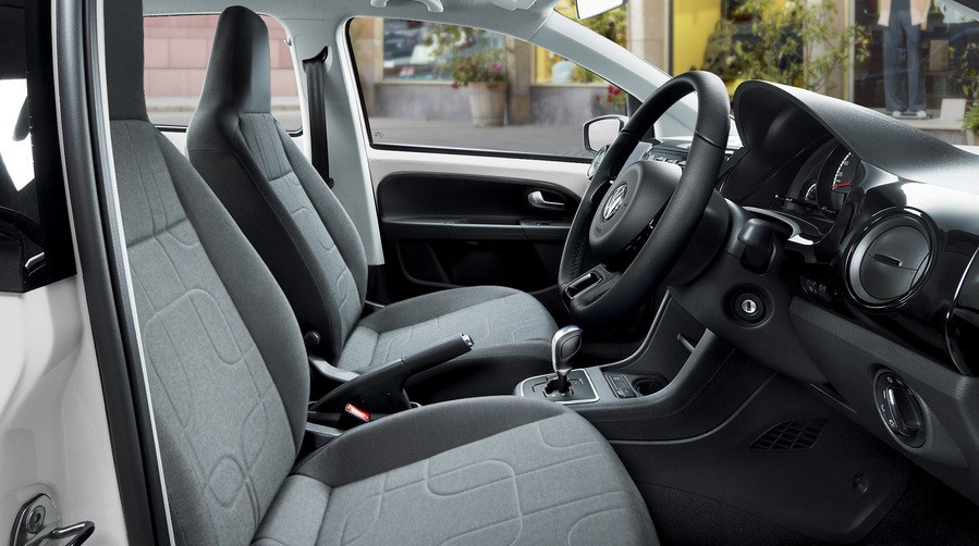 アンスラサイトのファブリックシート（前席）