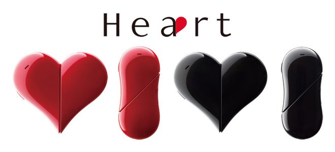 ワイモバイルからハート型ボディのPHS「Heart 401AB」発売