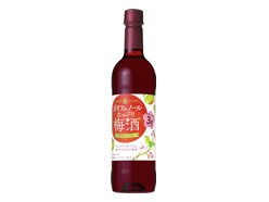 赤ワイン入り「ポリフェノールたっぷり梅酒」、キッコーマンから発売