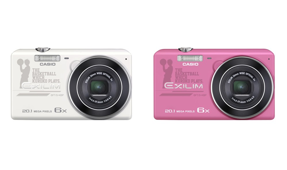 カシオ「EXILIM」と「黒子のバスケ」がコラボ　キャラクターたちと写真が撮れる