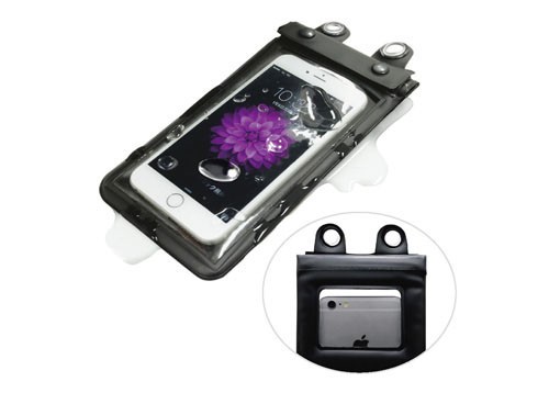 アウトドアやお風呂、キッチンでの使用に便利な「iPhone 6/6Plus対応防水ケース」