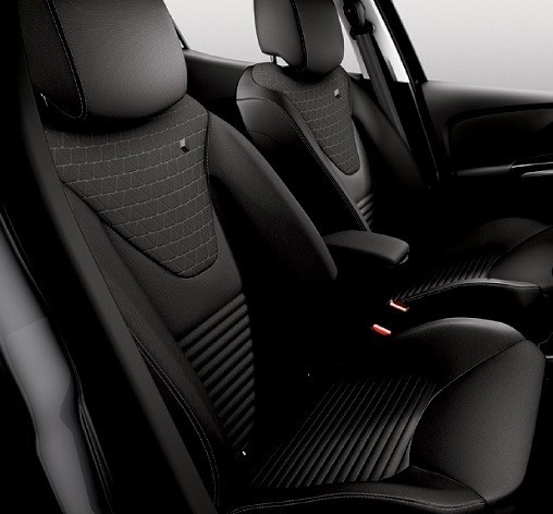 専用ノワール／グレーファブリックシート