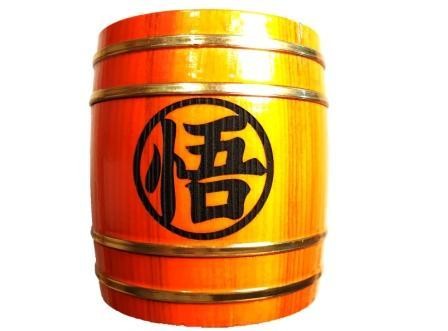 「ドラゴンボール」とコラボの木樽ジョッキ発売　飲み干した底に「四星球」が出現
