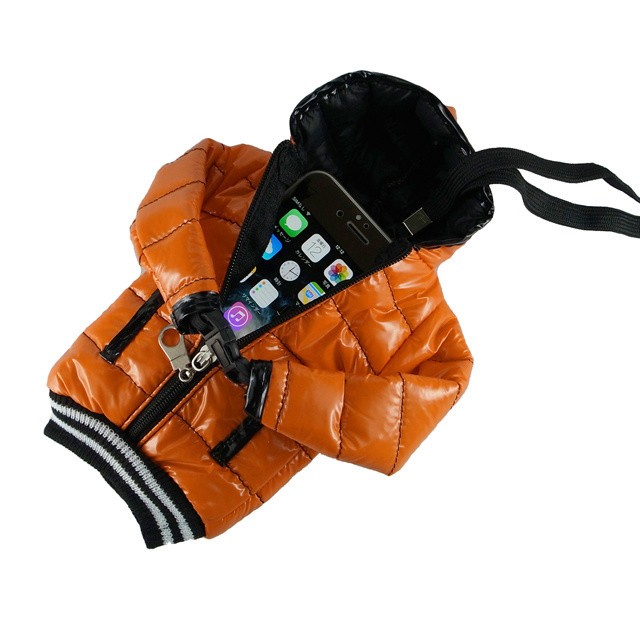 「GauGau SmartPhone Down Jacket Style Case」