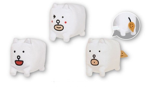 「重なるぬいぐるみ」