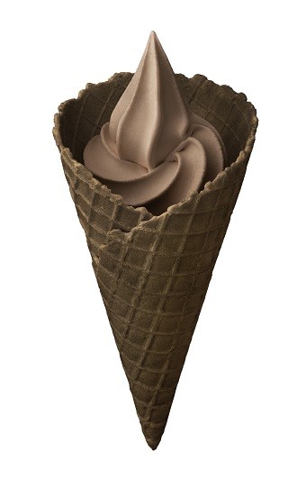 今度のベルギーチョコソフトは「大人向け」