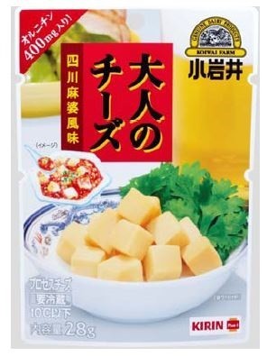「小岩井　大人のチーズ【四川麻婆風味】」