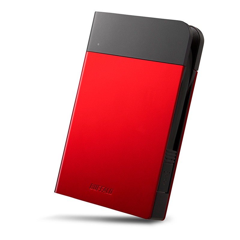 ICカードやスマホかざしてロック解除　バッファローからポータブルHDD「HD-PZNU3シリーズ」