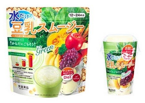 常盤薬品から「豆乳スムージー」　水に溶かすだけで簡単に作れる