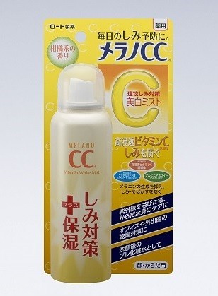 ロート製薬「メラノCC」から「薬用しみ対策　美白ミスト化粧水」発売　4種のうるおい成分配合