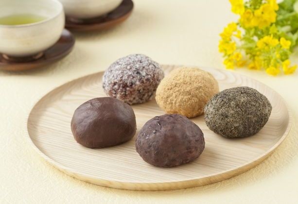 北海道産小豆を使った「こだわりおはぎ」　新作「ごま」と季節限定の「桜」