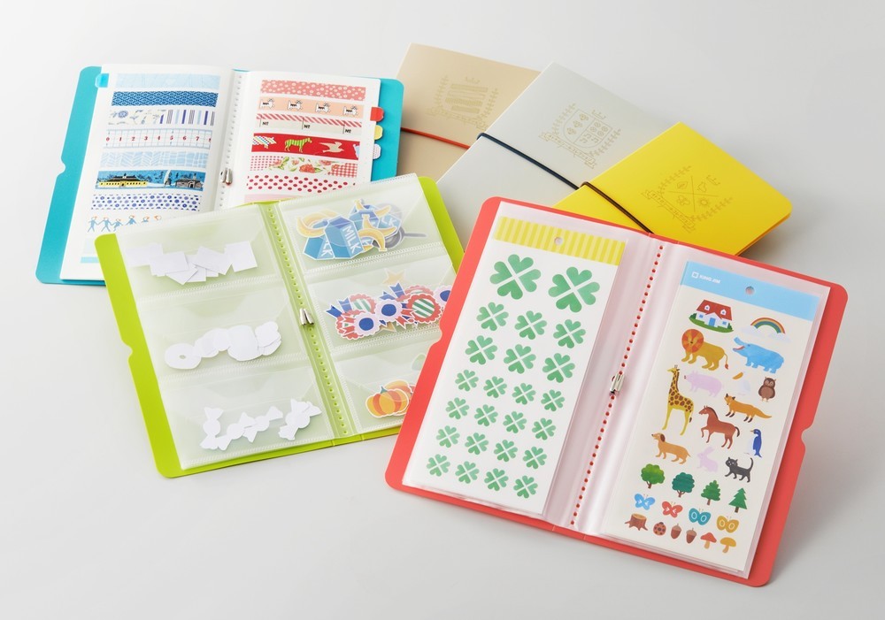 「オトナの女性向け」シール整理専用ファイルが登場　キングジムから