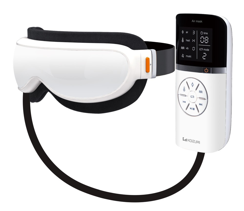 音楽を聴きながらリフレッシュできるアイマスク