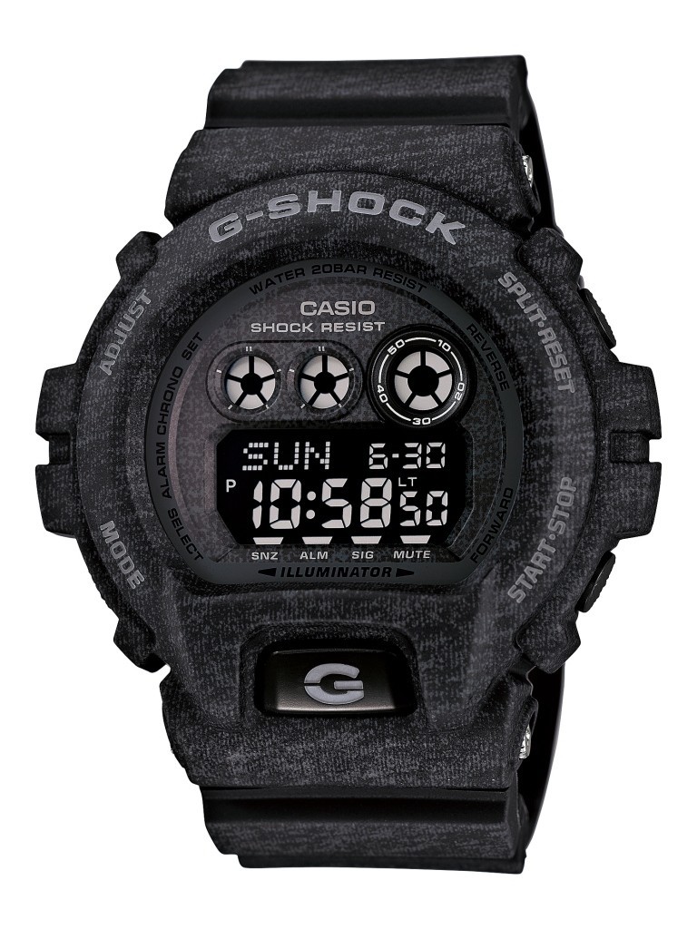 「G-SHOCK」にスウェット生地デザイン　特殊技術でベゼルやバンドにもプリント