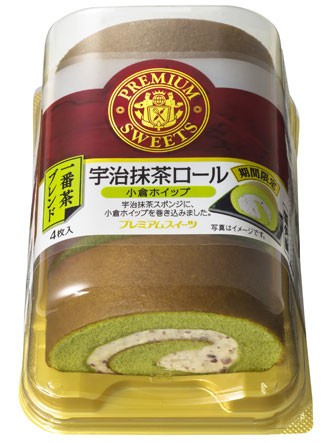「宇治抹茶ロール（小倉ホイップ）」山崎製パンが発売、調和のとれた上品な味わい