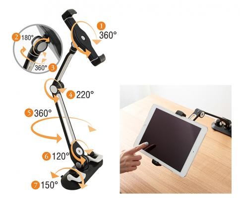 デスクの省スペース化にも効果的