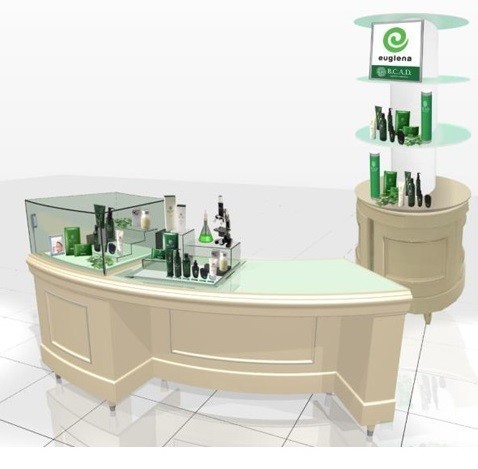 ユーグレナ初の百貨店店舗　日本橋三越本店にショップをオープン