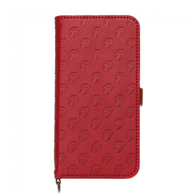 ザ・ローリング・ストーンズのレッドには小さな「リップス＆タン」がいくつも描かれている