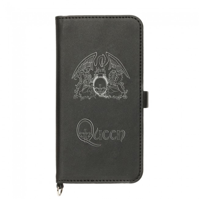 クイーンのブラックにはクイーンのロゴが銀箔押しで描かれている