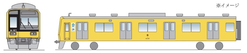 西武鉄道「黄色い6000系電車」運行開始　池袋線前身、武蔵野鉄道100周年記念