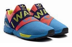 アディダス「ZX　FLUX　SLIP　ON」　伸縮性が高く、履き心地の良いスリッポン