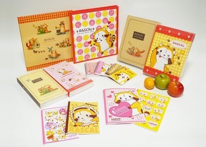 ナカバヤシから「あらいぐまラスカル　アルバム・ノートシリーズ」発売