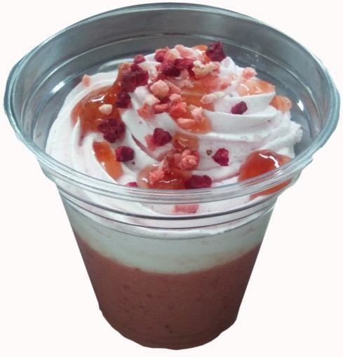 「ストロベリーラテ」