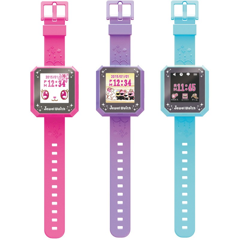 日本初、女子小学生向けスマートウォッチ型ウェアラブルトイ「Jewel Watch」セガトイズから