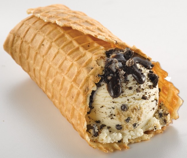 BEN&JERRY'S、アイスをもっちりワッフルで巻いた「ブリトー」発売