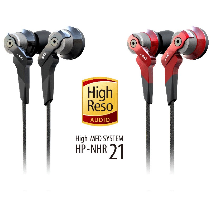 ラディウスからハイレゾ音源再生対応イヤホン2機種