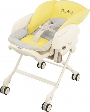 コンビ、オートスウィング機能付きのベビーラック「ネムリラAUTO SWING BF」発売