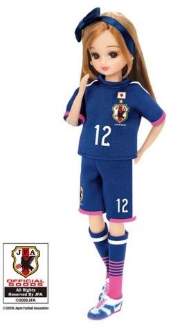 「リカちゃんなでしこジャパンモデル2015」を限定発売　タカラトミー