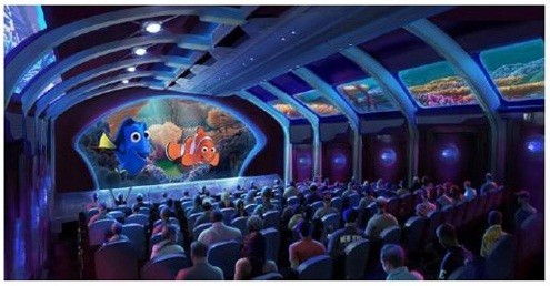 アトラクション内のイメージ　　(C)Disney／Pixer