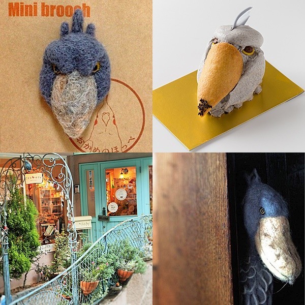 「ハシビロコウ」をモチーフにしたケーキを発売　ことりカフェ