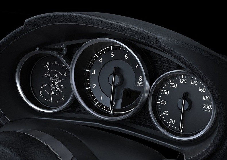 優れた視界、操作性の優れた機器配置