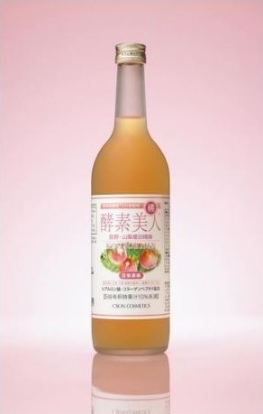 野草源酵素入り酢飲料「シーボン酵素美人-桃」　白桃果汁とピーチ酢で内側からキレイに