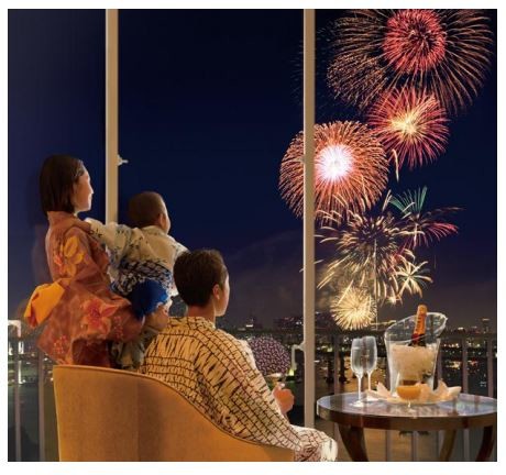 ホテル日航東京、東京湾大華火祭鑑賞プラン　６月１日より予約開始