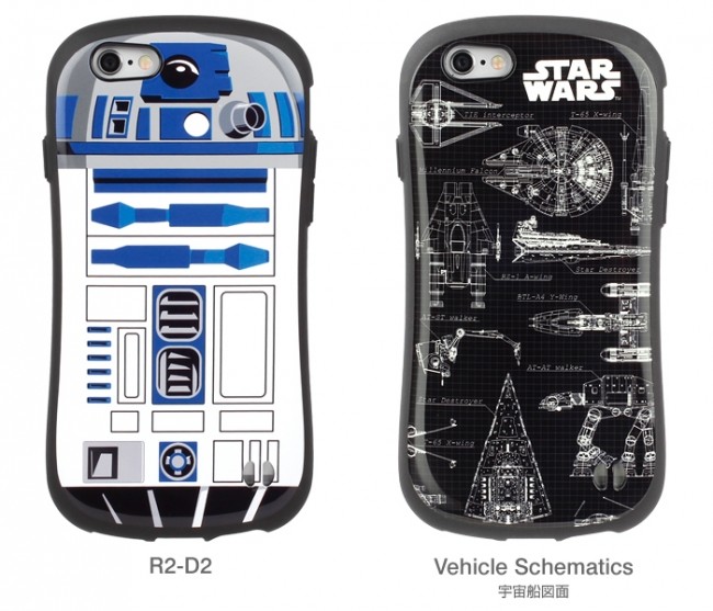 「R2-D2」（左）と「ビークル・スキーマティクス（宇宙船図面）」